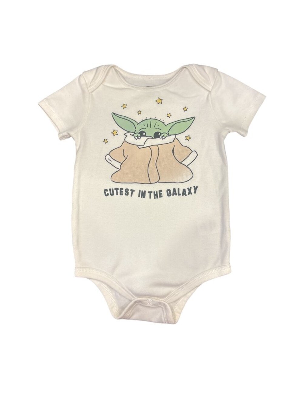 Star Wars Grogu "Cutest in the Galaxy" Baby Onesie (24M)